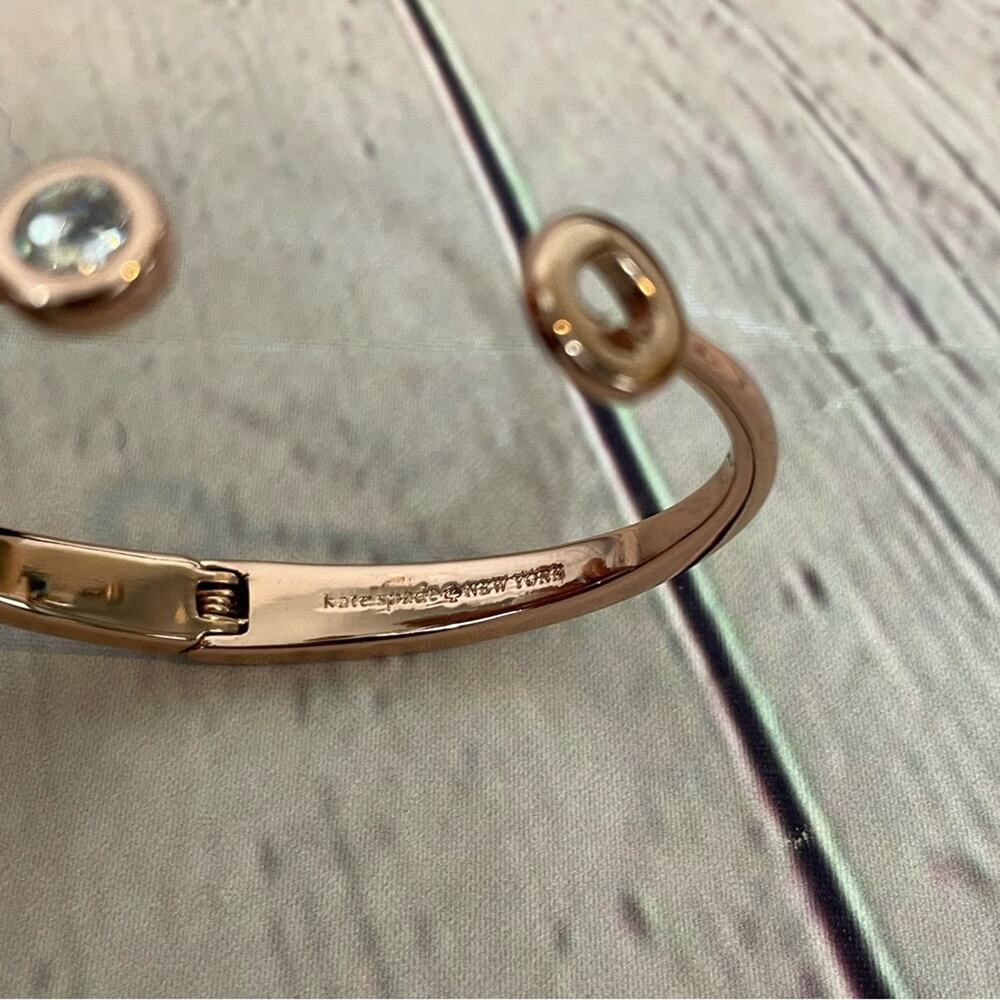 Kate Spade Rose Gold Color Open Cuff Bracelet - Picture 2 of 5
